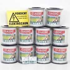 Weidezaunband 2000m 10mm Weideband Zaunband Weidezaun Elektrozaun Pferdezaun