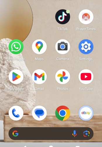 Google Pixel 6a Unlocked Paid Off With Tiktok Installed - Afbeelding 2 van 2
