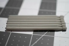 (Set of 6) STAR WARS Clone Wars Turbo Tank Missile Repro Parts Missiles