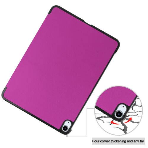 For iPad Pro/Air 2024 11" 13 inch Slim Smart Leather Case Trifold Stand Cover - Picture 45 of 180