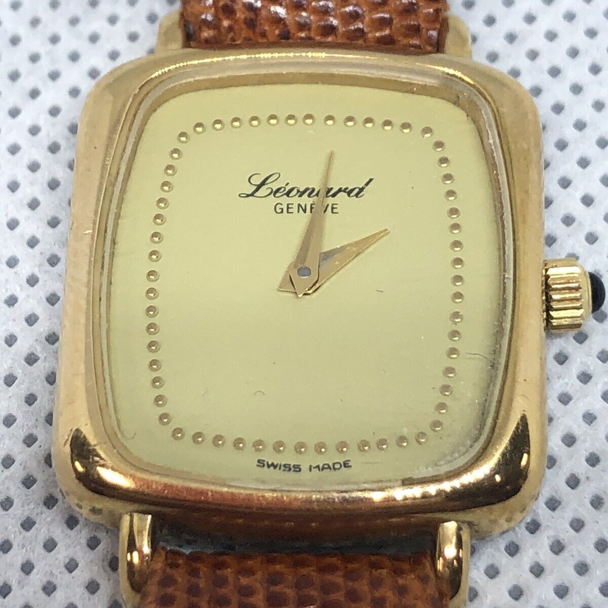 Leonard Geneve Vintage Watch Manual-Wind Swiss Made Leonard Geneve Vintage Watch Manual-Wind Swiss Made