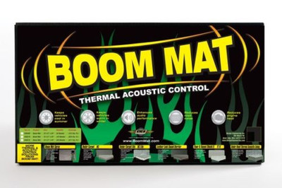 DEI 050206 Boom Mat Acoustic Sound Deadening Material 12 1/2'' x 24'' 6 Sheets
