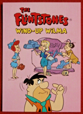 THE FLINTSTONES - Karte #075 - Wind-Up Wilma - Cardz - 1993