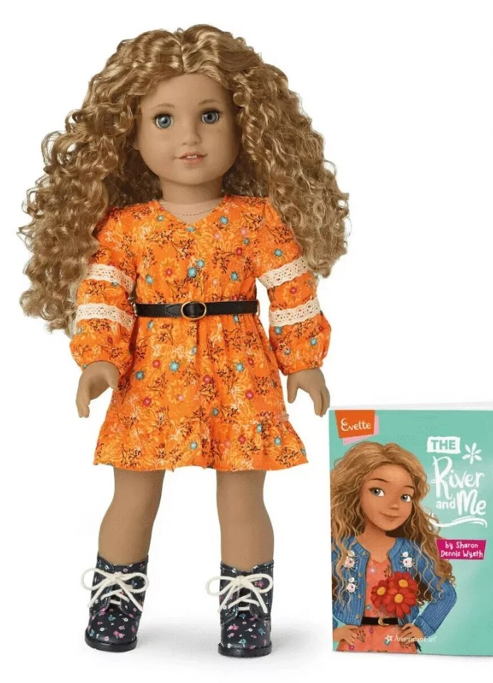 Accessoires American Girl Evette World By US – Poupée Fille – Rose – Neuf Dans Boîte