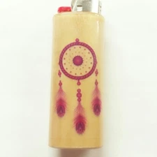 Dreamcatcher Dream catcher Lighter Case Holder Sleeve Cover Fits Bic Lighters