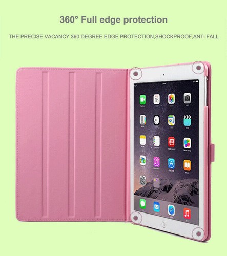 Kids Girls Crown Design Leather Case For iPad 9th 8th 7th Generation Air 1 2 3 4 - Picture 12 of 18