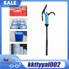 55 Gallon Drum Barrel Pump Hand Diesel Fuel Oil Gas Transfer Pump PP Piston