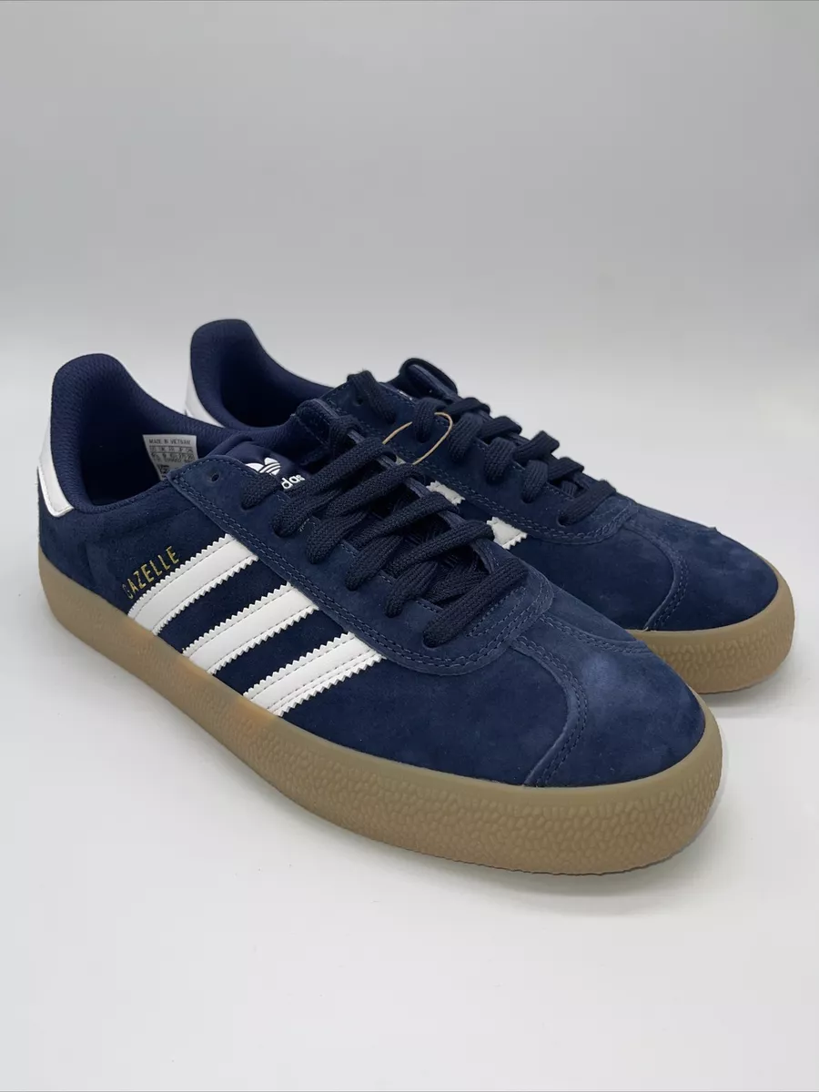 Gazelle Navy Blue White Gum Shoes Men&#039;s H04905 Sizes | eBay