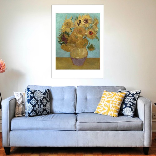 Vincent Van Gogh Sunflowers, 1889 Wall Art Poster Print - Picture 10 of 12