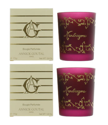 Annick Goutal Mandragore (U) Scented Candle 5.8oz NIB 2PK