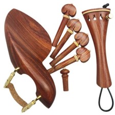 High quality mahogany violin parts accessories set well for the violin