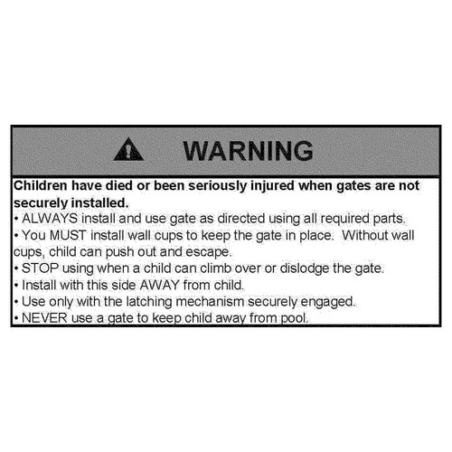 Dreambaby 63cm Chelsea Xtra-Tall Extension For Baby Safety Gate/Barrier White - Picture 4 of 4