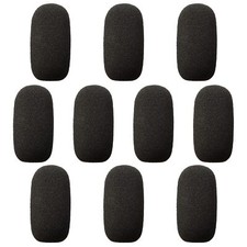 10 Pack Mini Small Size Foam Windscreen For Headset Microphone High Density Foam