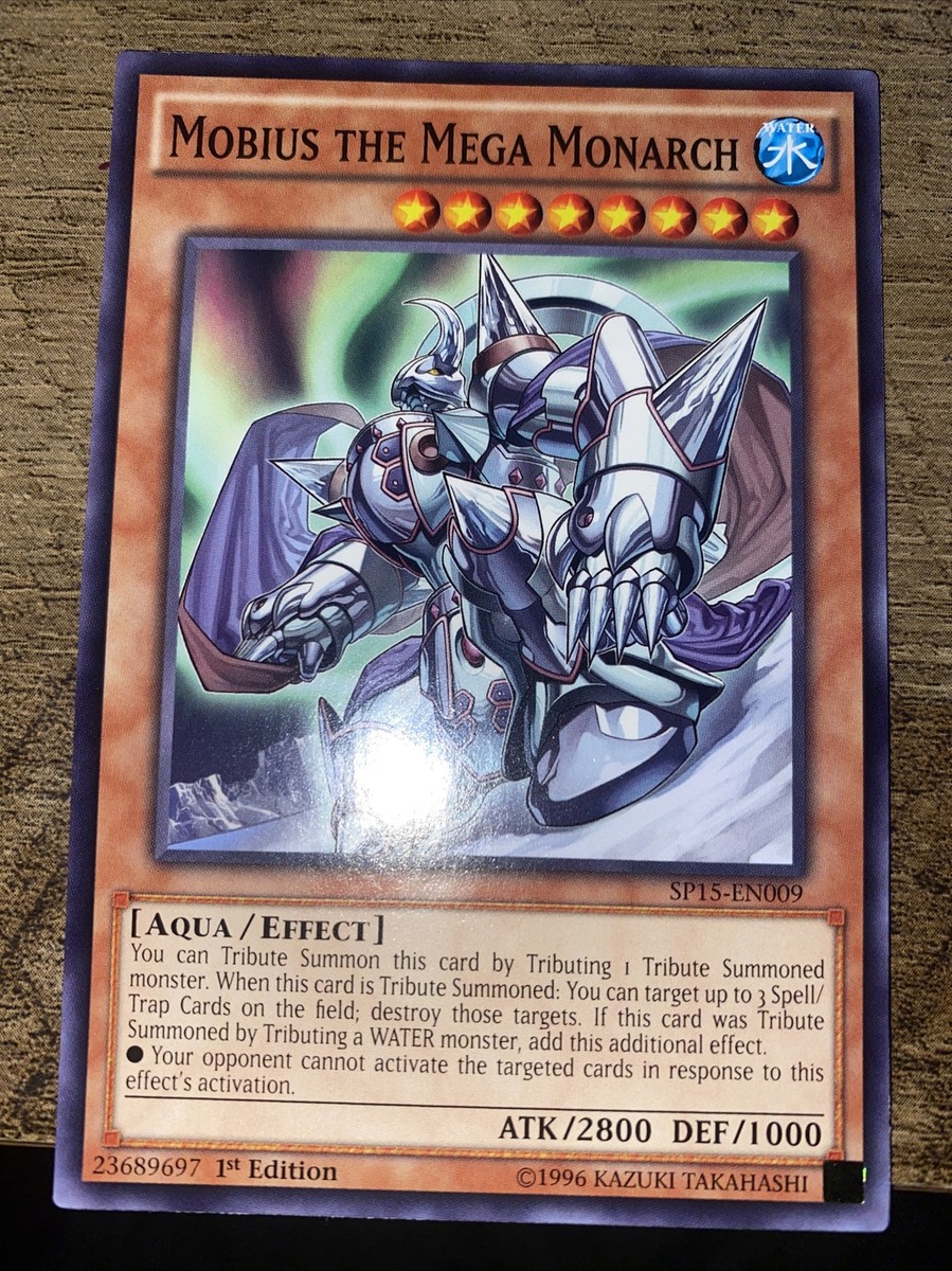 yugioh mega monarch cards YU-GI-OH! - Zaborg The (NECH-EN037) - The New Challengers - Unlimited Edition may be 1st or Unlimited Edition Mobius the Mega Monarch -
