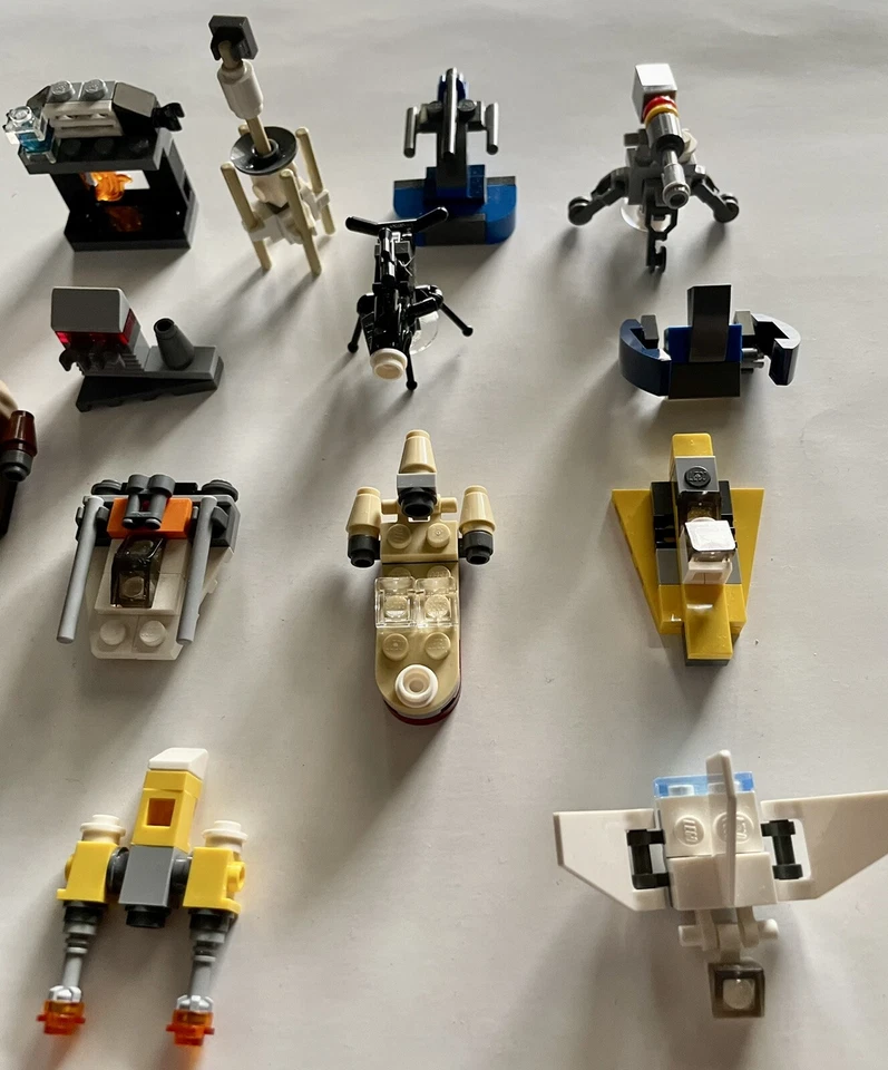 Lego 75056 Lote Calendario de Adviento 2014 Star Wars Minifigura Vehículos y Armas Foto 4 de 4