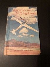 1977 Jimmy Fox and The Flying Falcon by Don Dwiggins Vintage hardback Ex Library