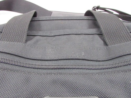 Tumi Luggage Bag Carry On Weekender Satchel Duffel Bag w/ Strap~Black 16x11x5.5" - Picture 14 of 15