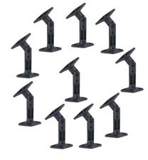 10 PACK UNIVERSAL CEILING WALL SATELLITE SPEAKER MOUNT BRACKET HOME THEATER BOSE