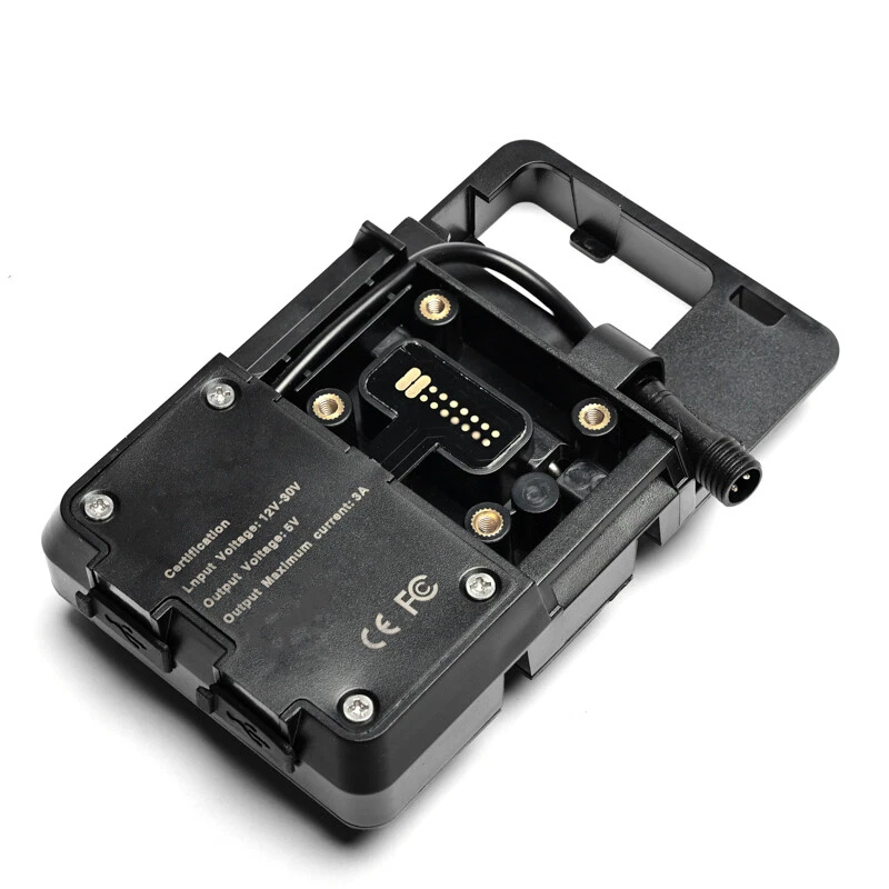 Soporte cargador USB para teléfono móvil para BMW R1200GS LC 2013-2017 Adventure C Foto 3 de 4