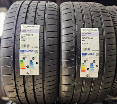 4X MICHELIN PILOT SUPER SPORT 245/35 ZR18 225/40 ZR18 *TYRES* 245