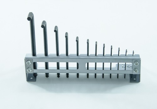 Horizontal Rack for Allen Hex Wrenches - Allen Wrench Holder Tool organization - Picture 34 of 47