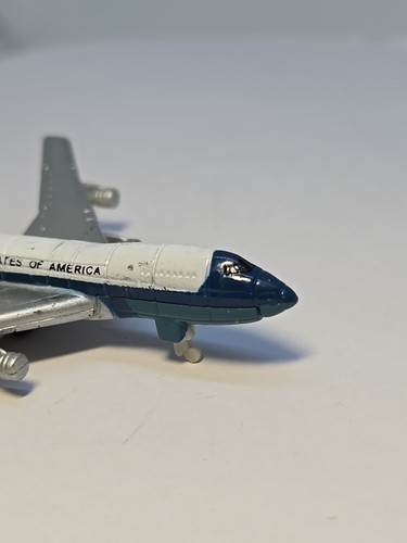 HTF! Micro Machines Boeing 747 United States Of America Jet Airplane Galoob LGTI - Picture 8 of 17