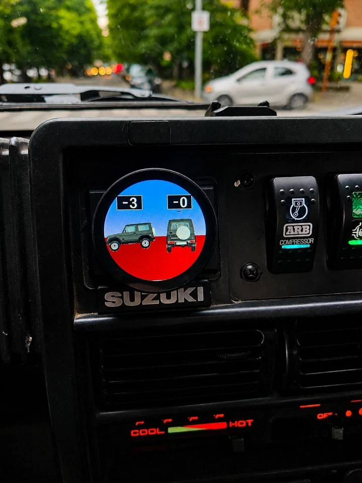 S100-M I-METER SUZUKI SAMURAI SANTANA 1989-2003 OROLOGIO GPS BUSSOLA ALTIMETRO - Imagen 2 de 4