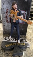 KNUCKLEBONZ MOTORHEAD LEMMY III ROCK ICONZ STATUE LE #683 W/ BOX REPAIRED GUITAR