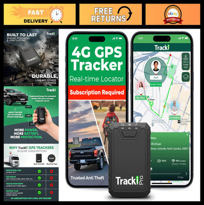 4G LTE Magnetic GPS Tracker for Vehicles - Waterproof, Long Battery Life, Smart
