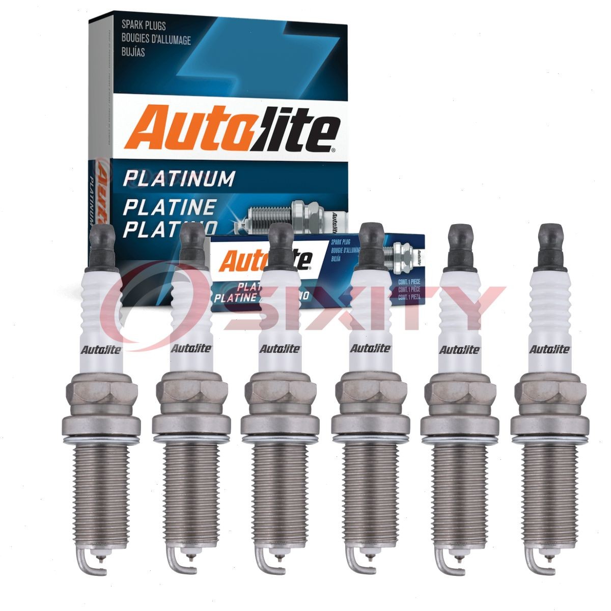6 pc Autolite Platinum AP5324 Spark Plugs for HR10HC 5614001 5018 4505 446 ef