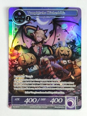 Vampirische Küchenhilfe RL1510-1 Force of Will Karte Promo Full Art deutsch 