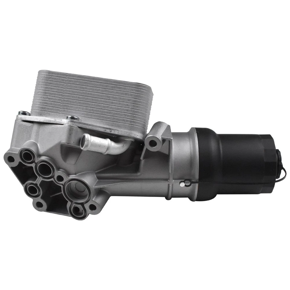 Carcasa de filtro de enfriador de aceite para VW Beetle Golf Jetta Rabbit para Audi TTRS 2,5 L Foto 2 de 4