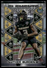2024 Bowman University Best #EG-1 Luther Burden III Elements of the Game