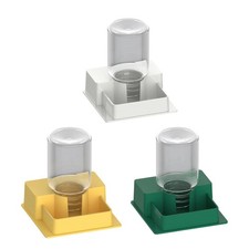 Automatic Reptile Water Dish Feeder Station Easy to Clean with Watering Bottle