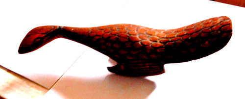 ABORIGINAL HAND CARVED FOOD TOTEM BIRD ARRERNTE TRIBE ALICE SPRINGS NT LOT B