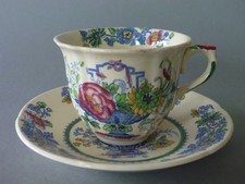Masons Strathmore - Tea Cup & Saucer - Blue Ironstone