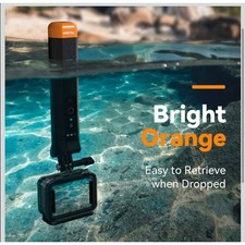 TELESIN Floating Selfie Stick Hand Grip Waterproof Handle Bluetooth Remote NEW