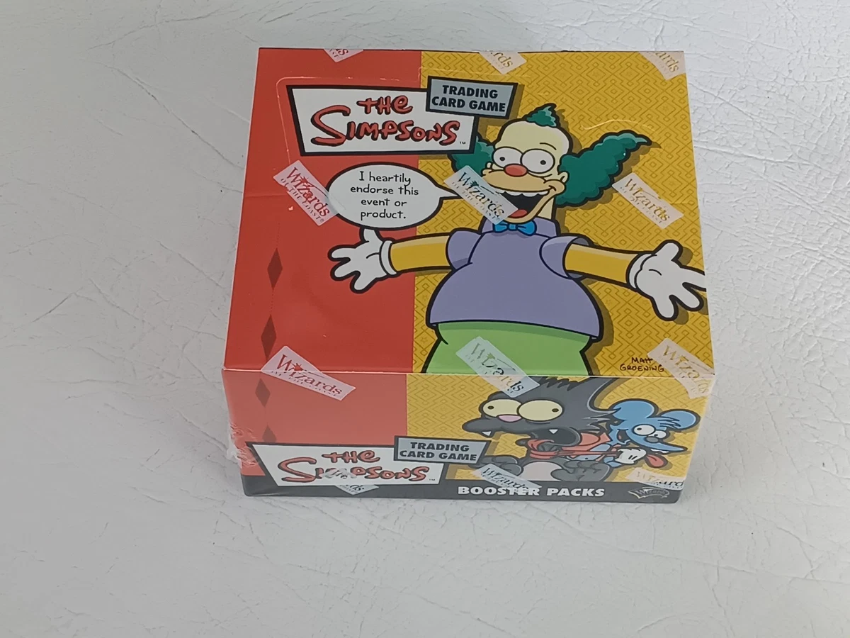 simpsons booster box Simpsons Trading Card Game Booster Box : Amazon.com.au: Toys & Games