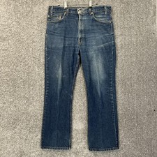 Levi 517 Men’S Medium Wash Made In Usa Bootcut Cowboy Western Jeans Vtg 36X30