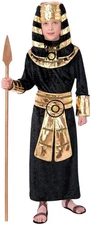 s Forum Pharaoh Costume, Black/Gold, Medium for Themed Parties and Halloween
