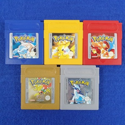 Game Boy POKEMON GAMES Authentic Pokémon Carts Color PAL - Make Your Selection