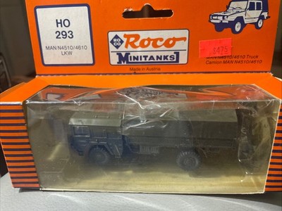 Roco Minitanks 293 MAN N4510/4610 4x4 Truck 1/87 HO NOS