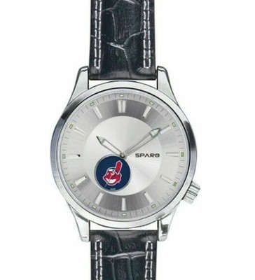 RARE Cleveland Indians Chief Wahoo Mascot Icon Watch - NEW (may need battery)