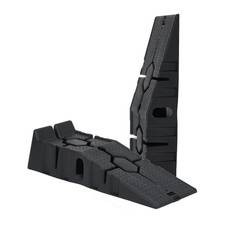 Low Profile Car Ramps 2-pack 6.7 Lift Height Plastic Ramps For Oil Changes