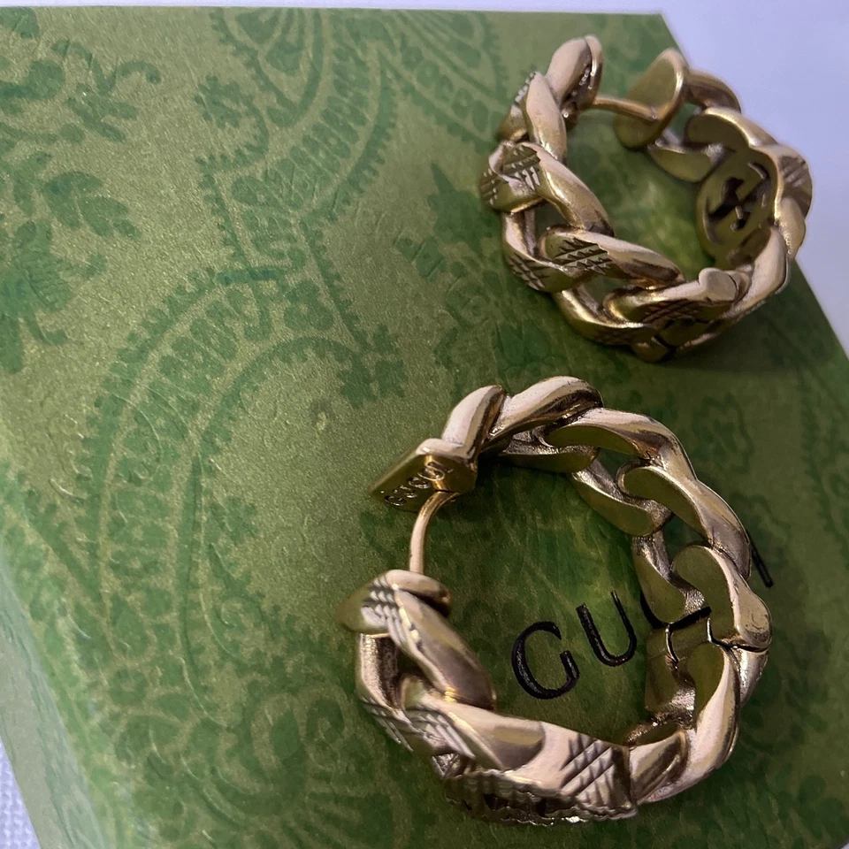 Gucci GG Vintage Earrings - Image 3 of 3