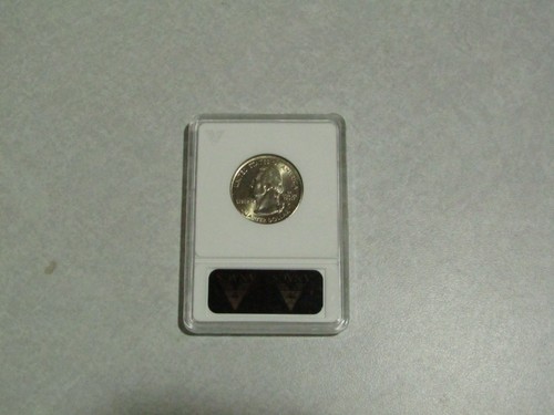 1999 P Georigia State Quarter Error Off Center Partial Collar ANACS MS 64 - Picture 8 of 10