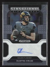 2023 Panini Chronicles DP Prizm Sensational Signatures #SS-DCR Dustin Crum AU