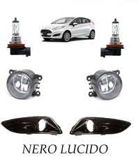 2 X FORD FIESTA 2013 FOG LIGHTS WITH H11 LAMP INCLUDED  BLACK TRIMS