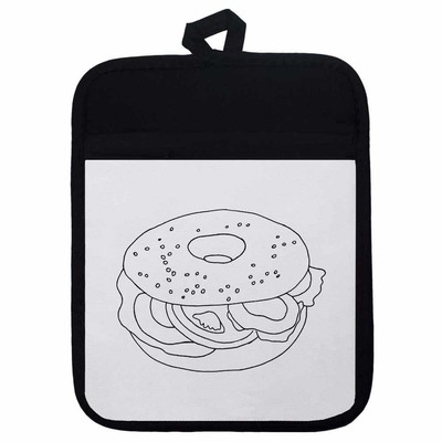 Topflappen/Ofenhandschuh 'Bagel Sandwich' (PH00006396)