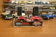 No. 1 of 2 D&M H.O. Ford vs Ferrari Racing Legends Ferrari P4 Spyder #6 Slot Car